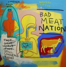 image johnny-romeo-bad-meat-nation-2007-acrylic-and-oil-on-canvas-101cm-x-101cm-jpg