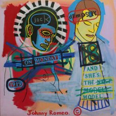 image johnny-romeo-jack-dempsey-on-monday-2007-acrylic-and-oil-on-canvas-71cm-x-71cm-jpg