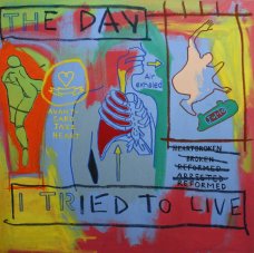 image johnny-romeo-the-day-i-tried-to-live-2007-acrylic-and-oil-on-canvas-101cm-x-101cm-jpg