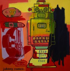 image johnny-romeo-cooker-neck-soup-2009-acrylic-and-oil-on-canvas-61cm-x-61cm-jpg
