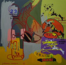 image johnny-romeo-hoax-police-greys-2009-acrylic-and-oil-on-canvas-76cm-x-76cm-jpg