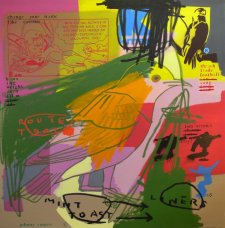 image johnny-romeo-mint-toast-liners-2009-acrylic-and-oil-on-canvas-137cm-x-137cm-jpg