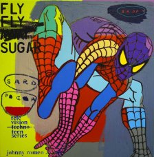image johnny-romeo-sappy-sard-pea-2010-acrylic-and-oil-on-canvas-71cm-x-71cm-jpg