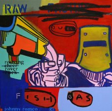 image johnny-romeo-raw-duel-fish-gas-2010-acrylic-and-oil-on-canvas-61cm-x-61cm-jpg