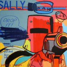 image johnny-romeo_sally-oak-coy_acrylic-and-oil-on-canvas_61cm-x-61cm_2010-jpg
