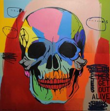 image johnny-romeo-drug-store-cowboys-2011-acrylic-and-oil-on-canvas-200cm-x-200cm-jpg