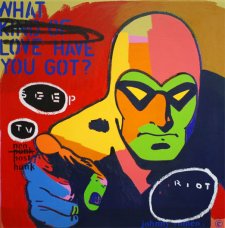 image johnny-romeo-seep-tv-riot-2011-acrylic-and-oil-on-canvas-71cm-x-71cm-jpg