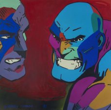 image death-stare-2012-acrylic-and-oil-on-paper-71cm-x-71cm-jpg