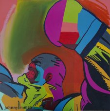 image like-mike-2012-acrylic-and-oil-on-paper-71cm-x-71cm-jpg