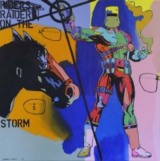 image johnny-romeo-armour-castle-hustle-2012-acrylic-and-oil-on-canvas-200cm-x-200cm-jpg