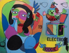 image johnny-romeo-ditty-kitty-school-2013-acrylic-and-oil-on-canvas-150cm-x-200cm-jpg