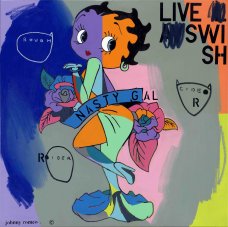 image johnny-romeo-rough-rider-cider-2014-acrylic-and-oil-on-canvas-120cm-x-120cm-jpg