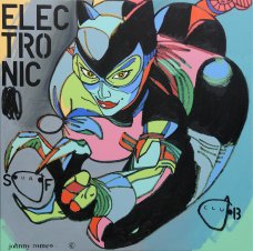 image johnny-romeo-surf-club-2014-acrylic-and-oil-on-canvas-101cm-x-101cm-jpg